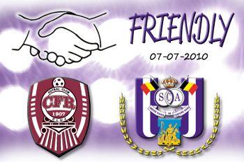 FOTBAL. CFR câştigă cu 3-0 amicalul cu Anderlecht