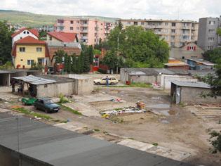 Teren pregătit pentru parkingul de pe Fabricii   