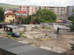 Teren pregătit pentru parkingul de pe Fabricii   