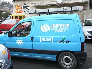 Protest la Romtelecom     