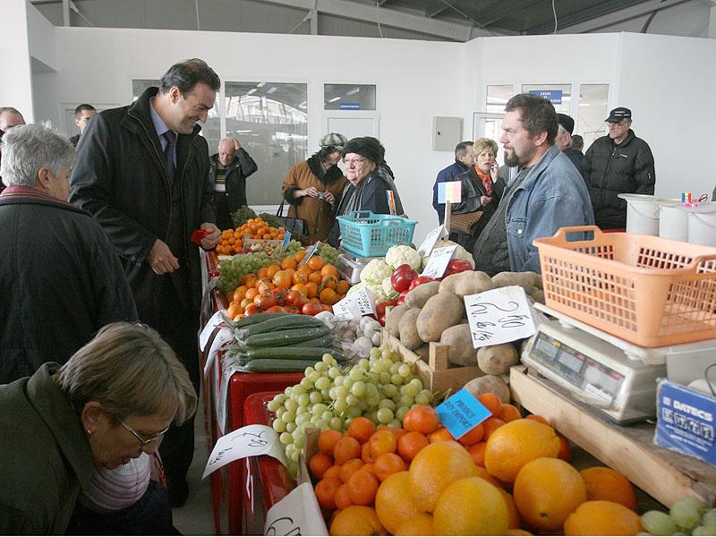 Piaţă nouă în Grigorescu, dar comercianţii sunt nemulţumiţi