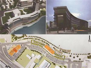 Birouri cu vedere spre lac la Iulius Mall   