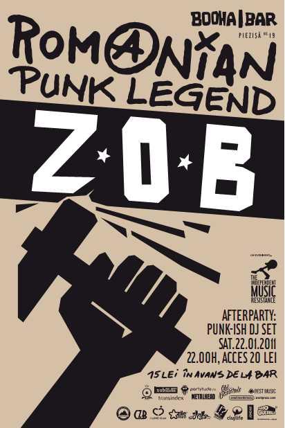 Zob concertează în Booha Bar