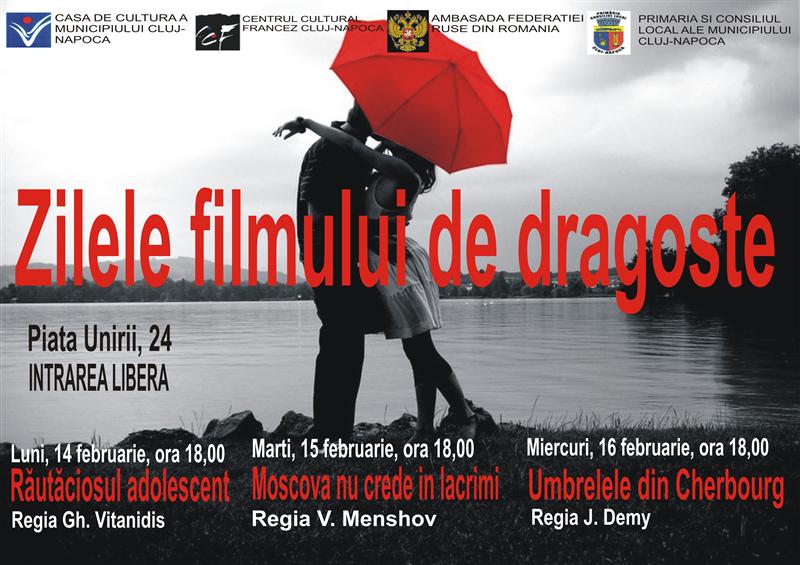 Trei filme de Oscar şi de Palme d'Or proiectate gratuit la Casa Municipală de Cultură VIDEO