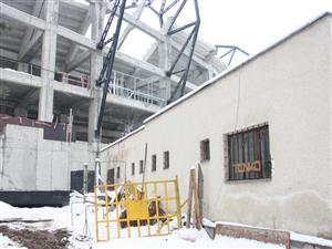 Primăria demolează clădirea Tenko de lângă stadion