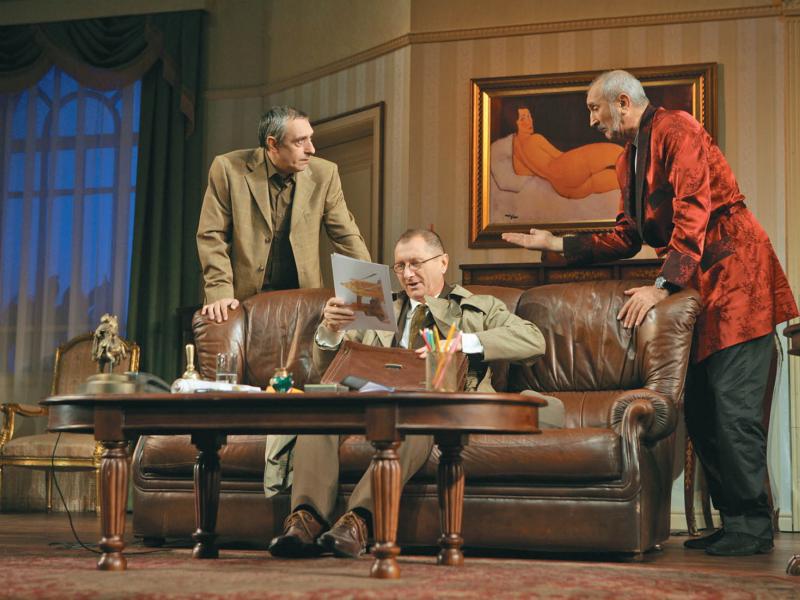 Cină cu Horaţiu Mălăele la Teatrul Naţional   