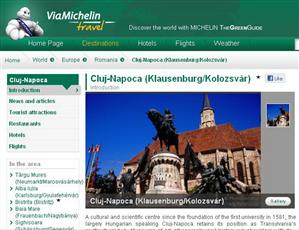 Clujul turistic a primit o singură stea în ghidul verde Michelin