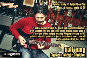 Chitaristul german Ralf Jung va susţine un workshop la Cluj