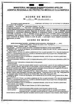 Breteaua de ocolire a centurii Vâlcele - Apahida nu are aviz de mediu, acuză PSD. Vezi documentele