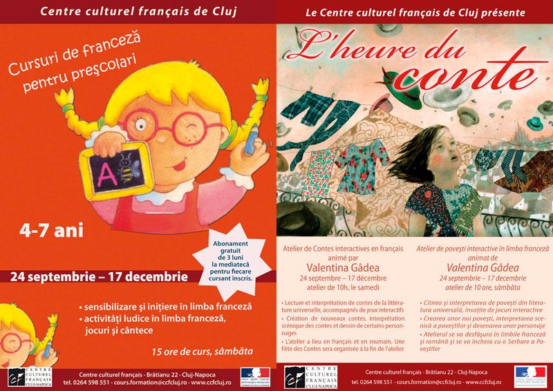 Atelier de poveşti interactive la Centrul Cultural Francez