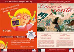 Atelier de poveşti interactive la Centrul Cultural Francez