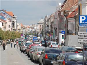 Parcarea va fi plătită şi la Cluj prin SMS      