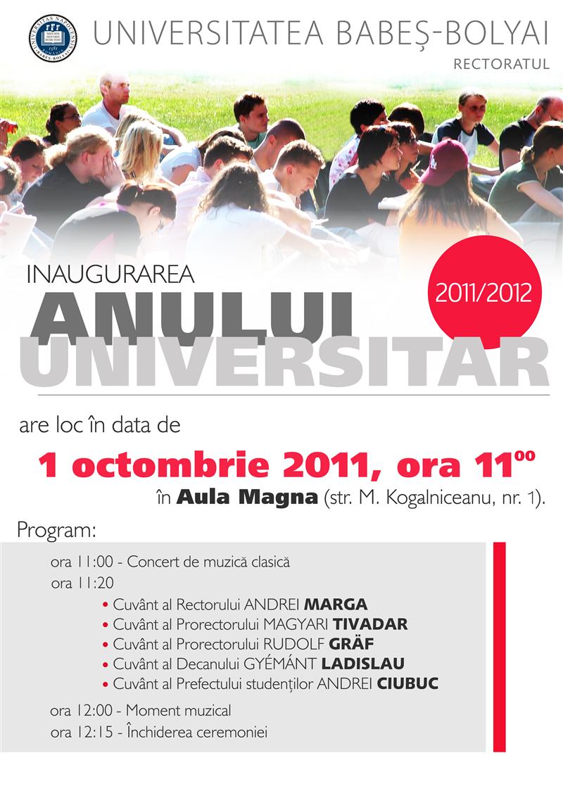 Anul universitar de la UBB se deschide cu un concert de muzică clasică
