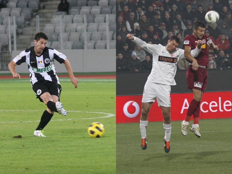 Săgeţi între “U” şi CFR: Păcurar şi Cadu şi-au aruncat ironii înaintea derby-ului