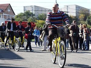 Un proiect de bike sharing implementat, la Cluj, printre cele mai bune din lume