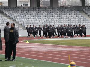“U” s-a reunit cu 29 de jucători.  Badea: “Sper să rămân până la final”