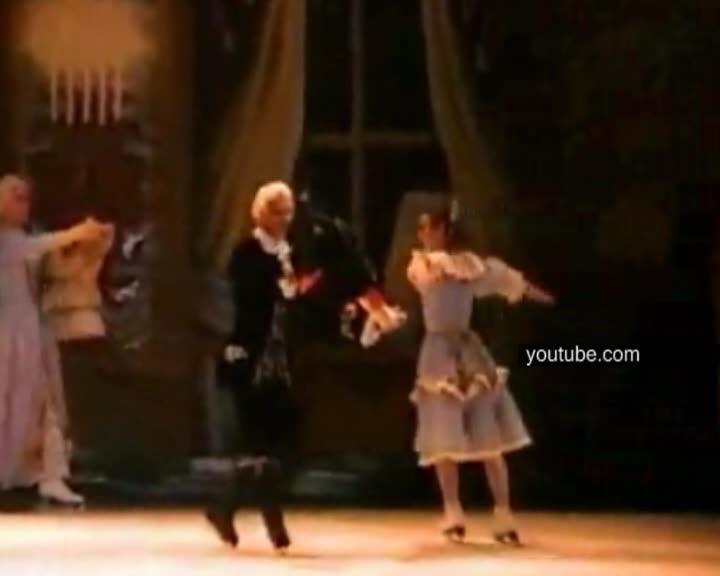 Balet pe gheaţă, cu casa închisă VIDEO