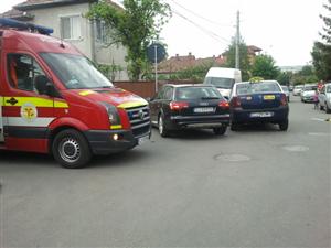 Accident în Gheorgheni, o persoană rănită FOTO / VIDEO