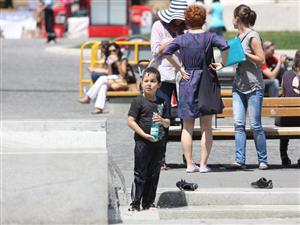 Cod galben de caniculă până vineri la Cluj