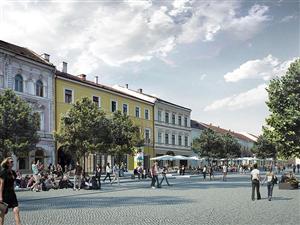 Se închide circulaţia auto în centrul Clujului VIDEO