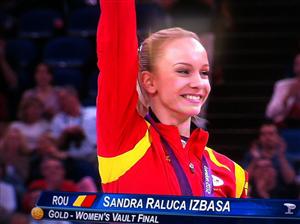 Aur olimpic pentru Sandra Izbaşa VIDEO