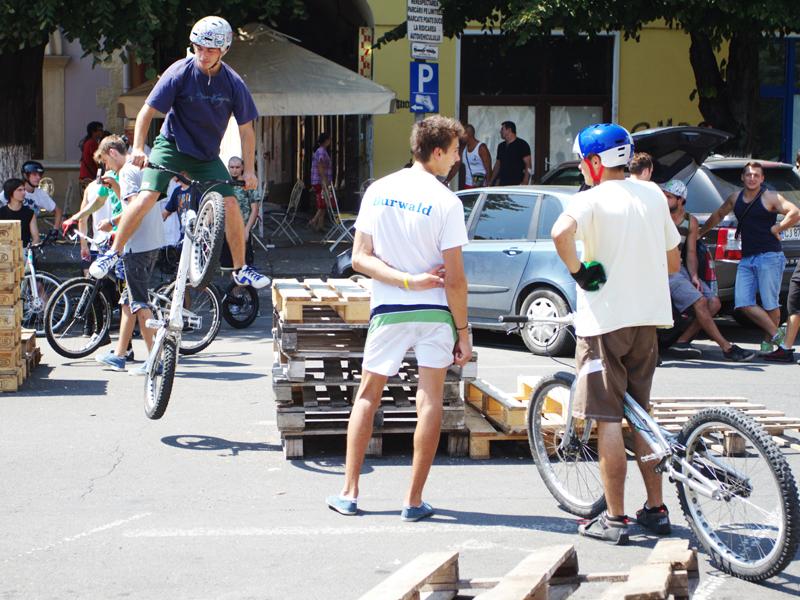Muzică, film şi sport în Clujul pietonilor