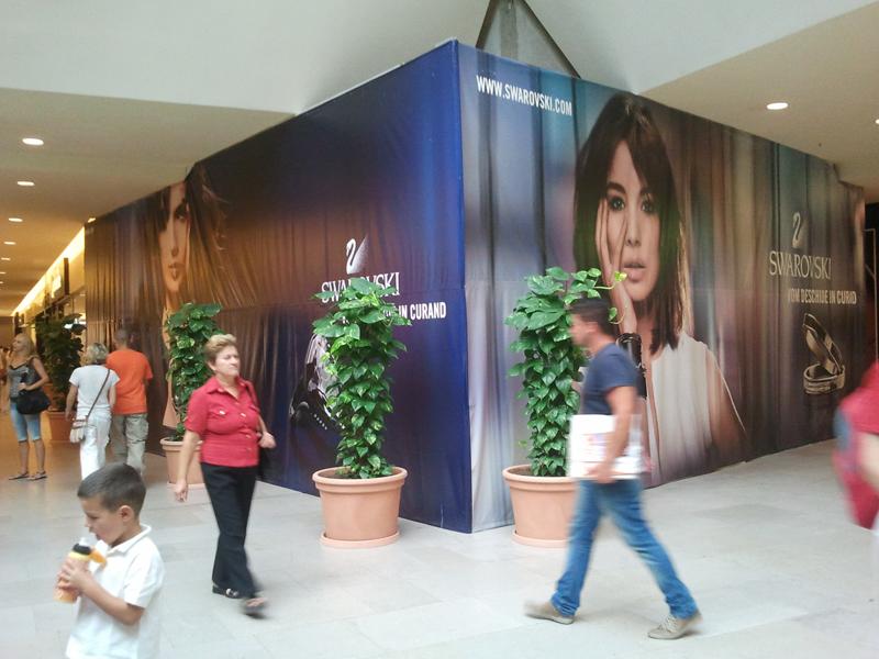 Mall-ul din Gheorgheni, modificat pentru cristalele Swarovski