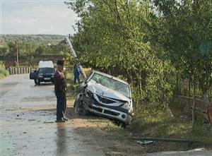 Accident în Sănmărghita. Sătenii au rămas fără curent electric VIDEO