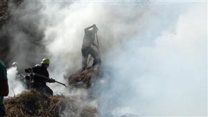 De ziua lor, pompierii dejeni au intervenit în Aluniş FOTO/VIDEO