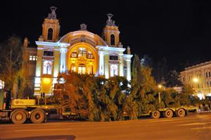 Clujul se pregăteşte de Sărbători FOTO