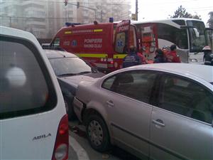 Accident lângă Kaufland, în Mănăştur. Un clujean a murit FOTO ŞOCANT