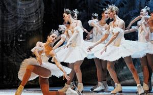 Balet pe gheață la Cluj. Artiştii ruşi revin cu o nouă producţie: Lacul lebedelor VIDEO
