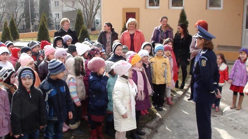 Preşcolarii din Dej au învăţat să circule corect FOTO/VIDEO
