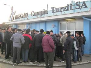 A şaptea zi de proteste la Mechel Câmpia Turzii