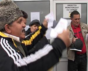 A 15-a zi de proteste pentru şomerii de la Mechel VIDEO