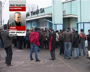 Au protestat în Bucureşti, în faţa blocului