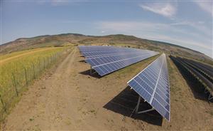 Primul parc fotovoltaic de la Jucu râde la soare