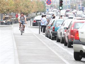 Piste pentru biciclete doar pe hârtie. Proiectul Primăriei s-a blocat în avizări