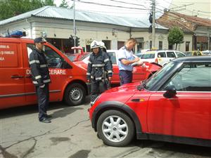 Calea Moţilor, blocată de un accident FOTO / VIDEO