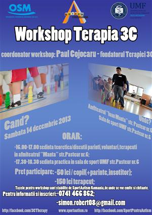 Workshop pentru copii clujeni diagnosticaţi cu autism 