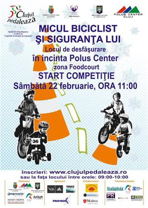 Micul biciclist și siguranța lui – etapa a II-a la Polus Center (P)