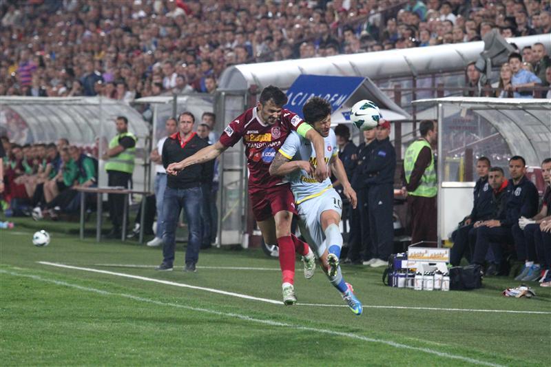 CFR Cluj - Steaua 0-1 (Chipciu, 83)