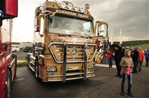 Festivalul truck-erilor la Jucu. Curse speciale de la Cluj Arena