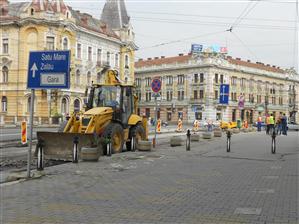 Haos în Cluj. Centrul este paralizat