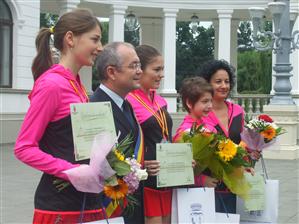 Performanţă pe role. Cinci sportive din Cluj, medaliate în Spania