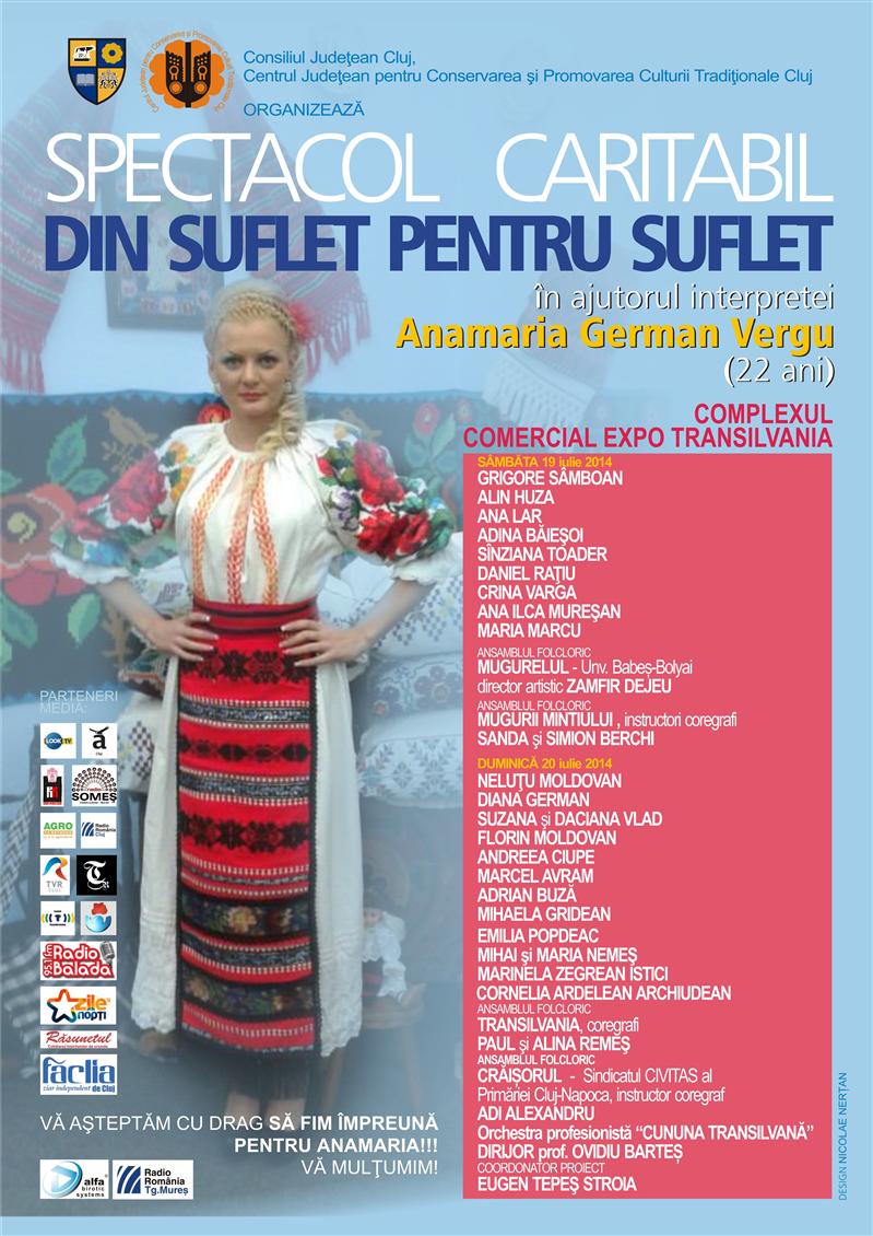 Concert caritabil pentru o tânără interpretă de muzică populară