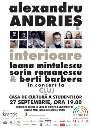 Alexandru Andrieş vine la Cluj! Admiratorii artistului vor putea obţine autografe 