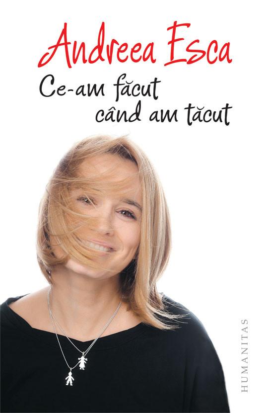 Andreea Esca îşi lansează cartea la Cluj