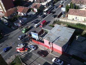 Coliziune lângă Iulius Mall: o persoană a ajuns la Urgenţe