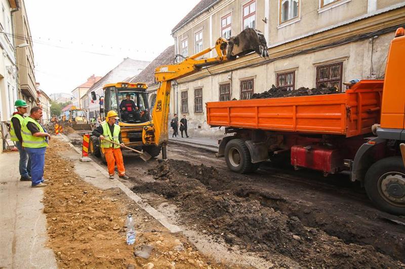 Circulaţie blocată din nou. Zona afectată